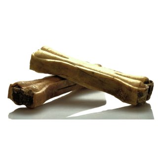 Büffelhautkauknochen mit Thunfisch für Hunde